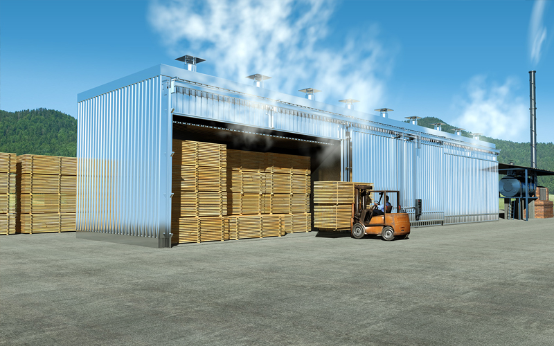 Secagem artificial de Madeira